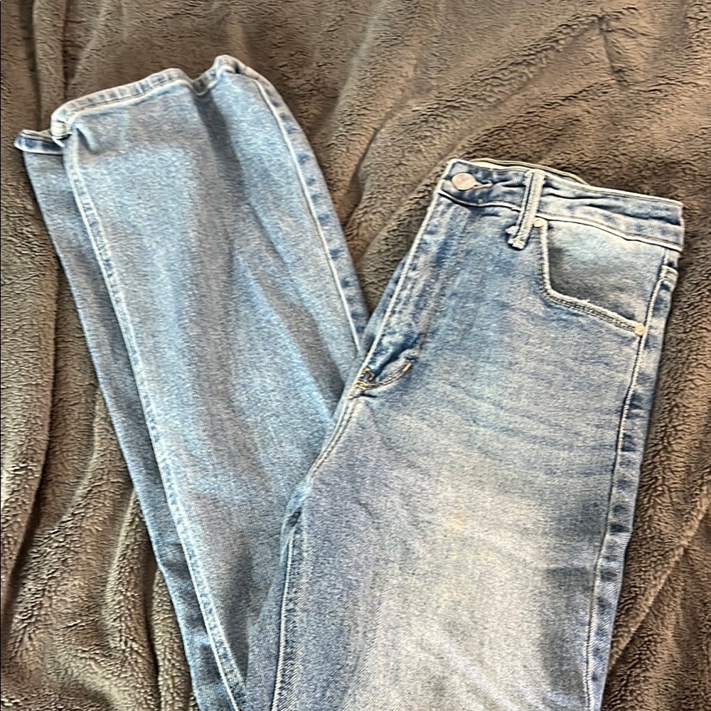 Just Black Women's Boot Cut Jeans - Light Blue